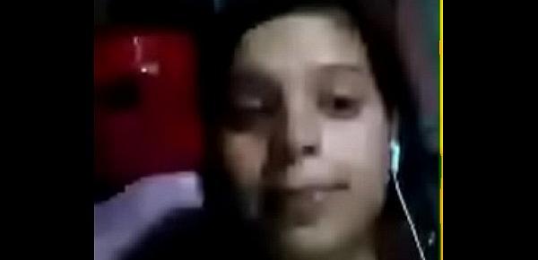  Hot assam girl Rakhi showing boobs and pussy ring on video calling.